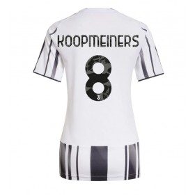 Dámské fotbalový oblečení Juventus Teun Koopmeiners #8 Domácí košile 2025-26 Krátkým Rukávem